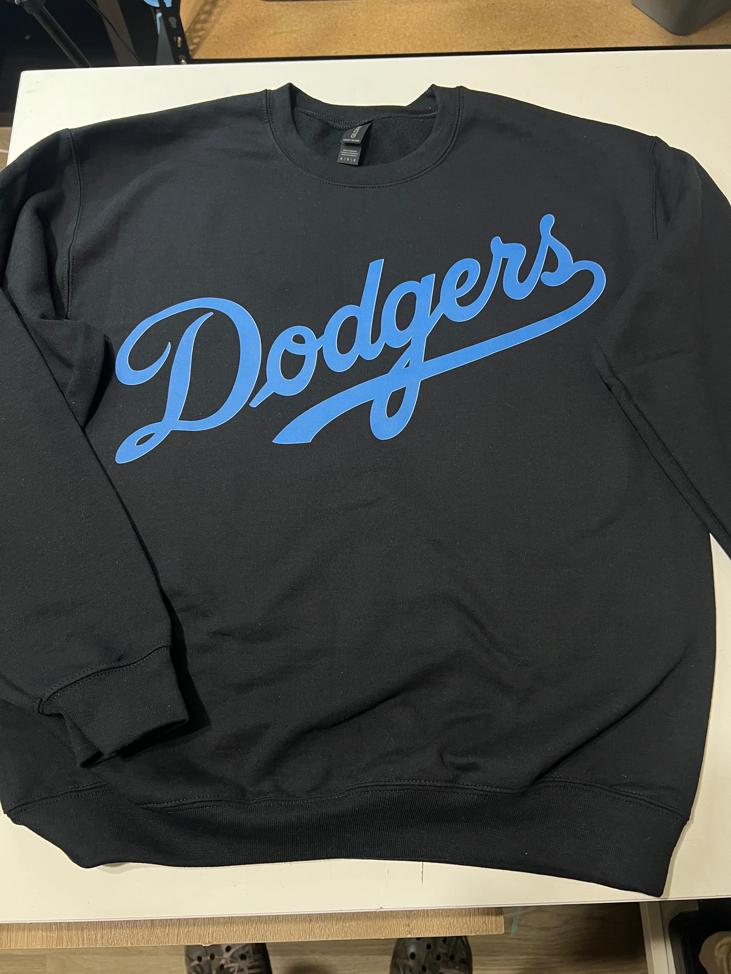 Baseball sweaters Los Angeles baseball World Series champions