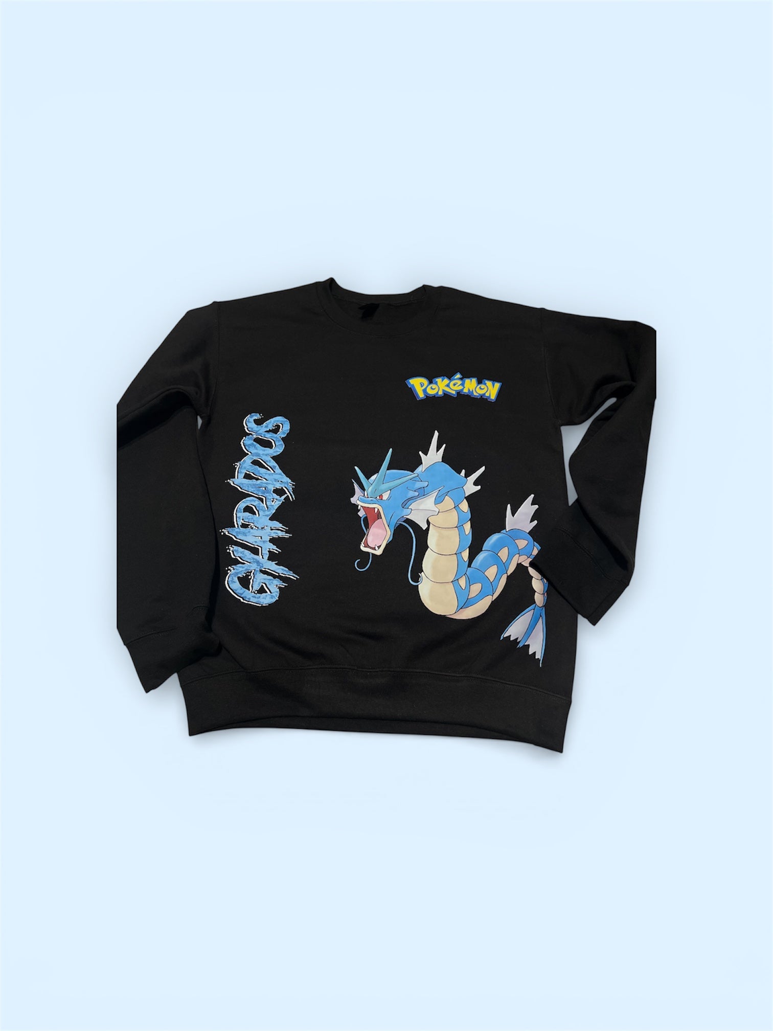 Gyarados Pokémon crew neck sweater