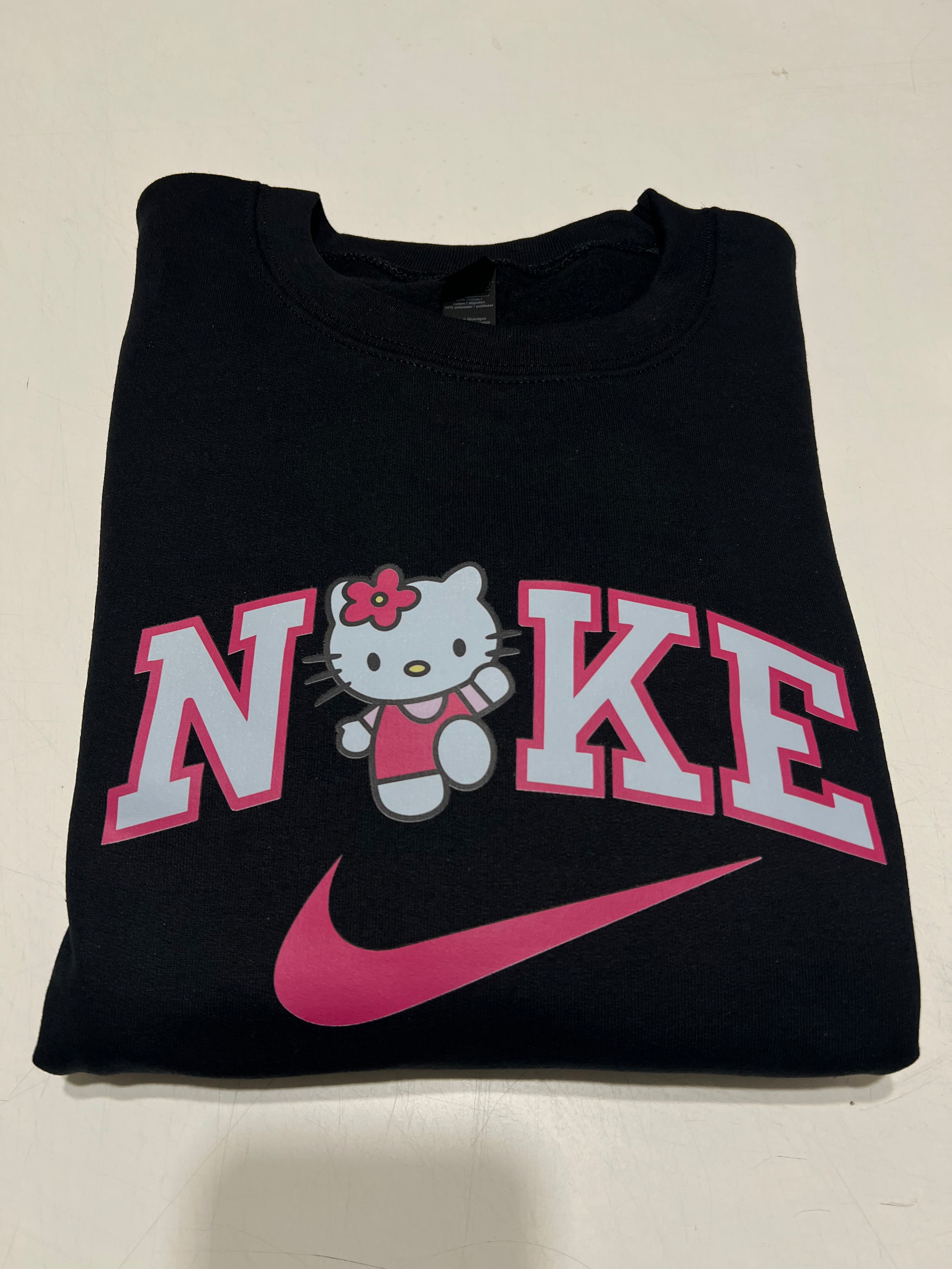 Hello kitty Nike crew neck sweater
